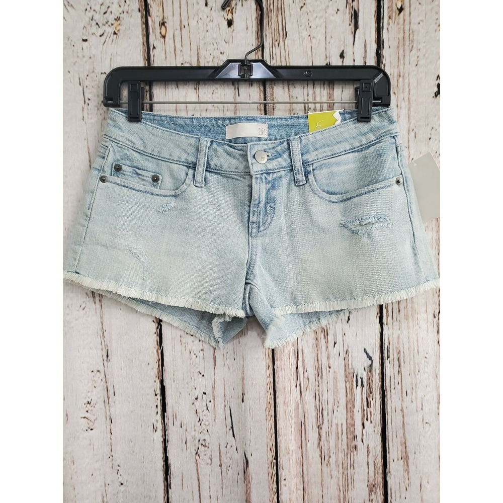 Juniors Size 3 BP Nordstrom‎ Light Wash Cut Off Denim Jean Short Shorts NEW
